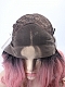 EvaHair Rouge Pink Loose wavy medium length lob Synthetic Wig