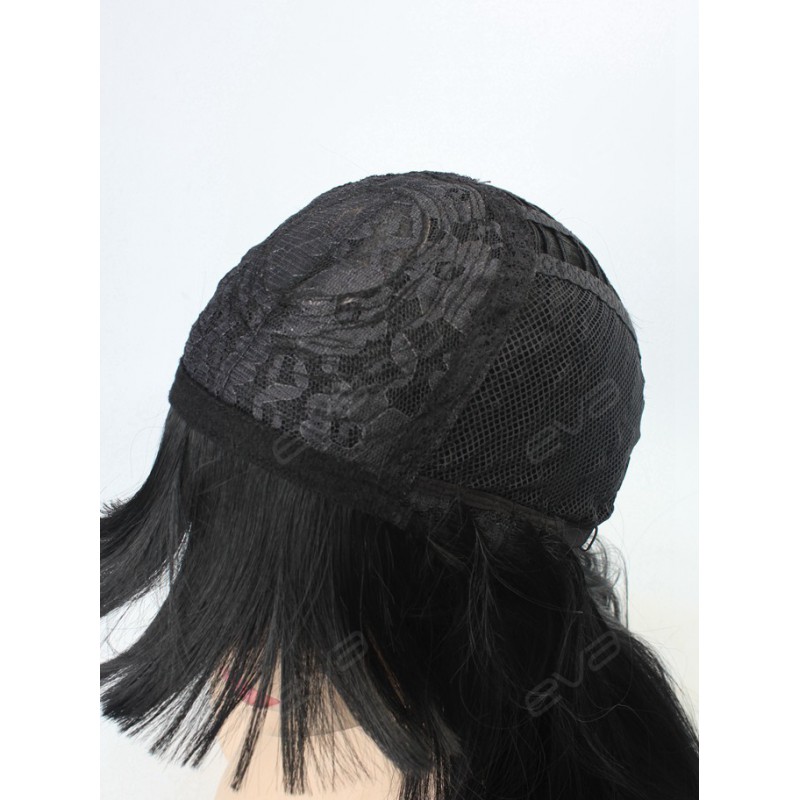 Come Back, limited amount-Classic Black Long Straight Sleek Synthetic