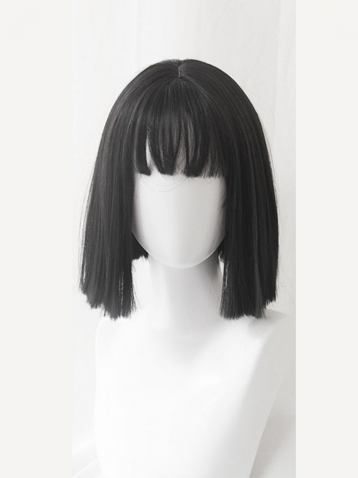 Evahair 2021 New Style Three Colors Selective Short Straight Synthetic Wig with Bangs