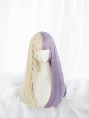 Synthetic Wigs With Pretty Bangs Full Bangs Synthetic Wigs And Fashion Wispy Fringes Wigs Synthetic Wigs With Pretty Bangs Full Bangs Synthetic Wigs And Fashion Wispy Fringes Wigs
