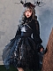 Evahair new fashion dark style mesh lolita dress