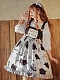 Evahair new style cow pattern printed cute lolita dress JSK