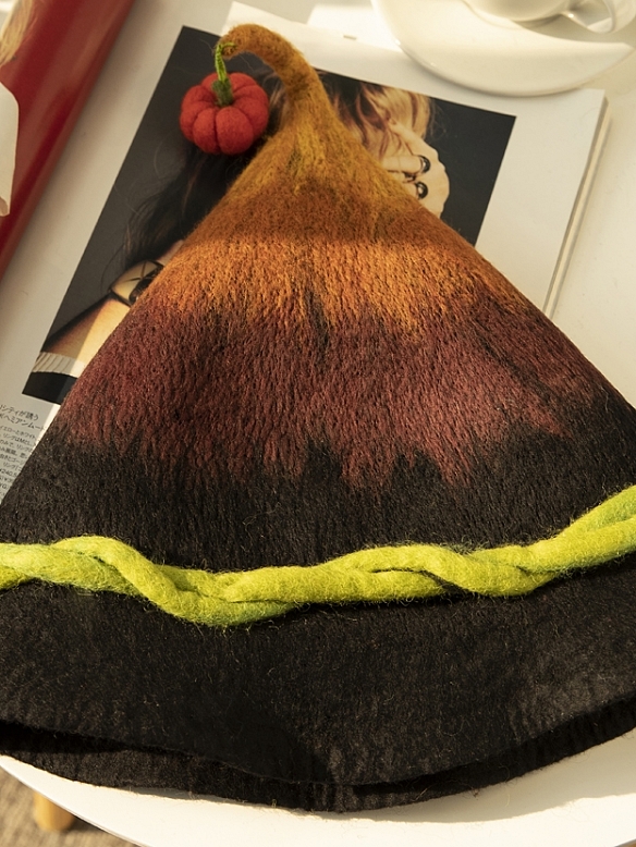 Pumpkin Woollen Hat
