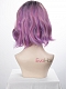 EvaHair Mix Purple Wavy Lob Synthetic Capless Wigs