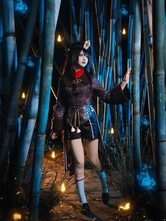 Evahair Genshin Impact Hutao cosplay costume