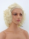 Platinum Blonde Marilyn Monroe Inspired Short Lace Front Synthetic Wig for Daily Wear