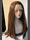 Preorder--Evahair 2021 New Style Blonde Long Straight Synthetic Lace Front Wig