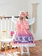 Evahair fashion pink Angel style lolita dress OP