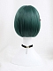 Evahair 2021 New Style Cute Green Bob Short Straight Synthetic Wig with Bangs and Hime Cut