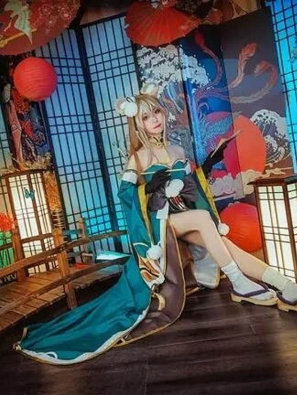 Evahair Genshin Impact Gorou Sexual transformation costume