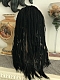 Preorder--Evahair 2021 New Style 20'' Black Long Braided Lace Front Wig