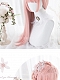 2022 Fashion pink Hime cut long lolita wig