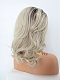 Daily Wear Ash Blonde Synthetic Lace Front Wig