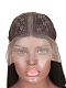 Evahair Fashion Style Black Long Straight Synthetic Wig