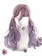 Lolita Maiden Purple Gradient Long Wavy Wig