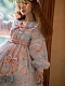 Evahair new style long sleeve floral printed lolita dress