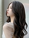 Evahair fashion long wavy natural fluffy hair front lace wig