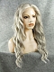 Human Hair Full Lace Wig Curly Ash Brown