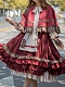 Evahair Fairy tales style beautiful red lolita dress