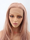 EvaHair Candy Pink Long with Sexy Wavy Synthetic Lace Front Wig