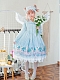 Evahair new style blue Angel Style Lolita Dress OP