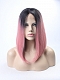 EvaHair Rouge Pink Angled Cut 2017 New Style Synthetic Wig 