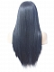 Evahair Fashion Style Blue Long Curly Synthetic Wig