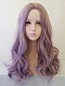 Evahair 2021 New Style Purple Long Wavy Synthetic Wig