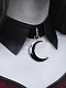 Evahair Gothic Moon Choker
