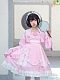 Evahair fashion cute pink lolita dress