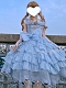 Evahair hanayome style strapless Lolita dress