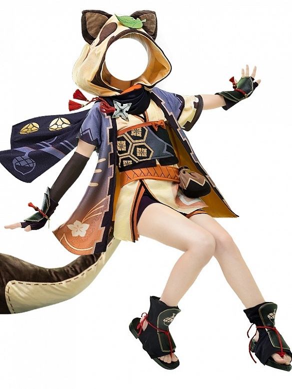 Evahair Genshin Impact Sayu cosplay cosume