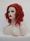 EvaHair Triangled Cut Red Wavy Bob Lace Front Synthetic Wig