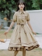 Evahair french style vintage apricot lolita dress