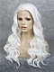 White Water Wave Long Synthetic Lace Front Wig