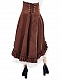 Evahair vintage steam punk style skirt