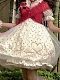 Evahair fashion red Polka Dot Mesh Lolita dress JSK