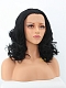 Black Shoulder Length Lace Front Synthetic Wig