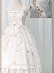 Evahair fashion star printed lolita ruffle dress