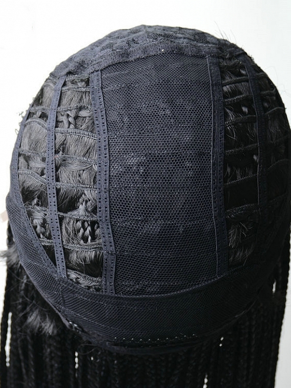 Evahair New Style Cute Black Long dreadlock Synthetic Wig 