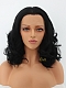 Black Shoulder Length Lace Front Synthetic Wig