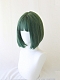 Evahair 2021 New Style Malachite Green Bob Short Straight Synthetic Wig with Bangs