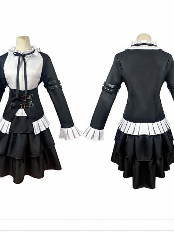 FAIRY TAIL Erza Scarlet maid dress lolita dress