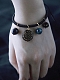 Evahair Gothic Black Totem Beaded Bracelet