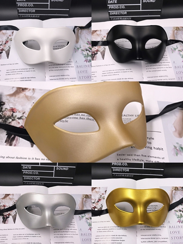Evahair 2021 New Style Five Colors Selective Halloween Mysterious Mask