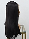 Evahair 2021 New Style Yaki Long Straight Part Braided Synthetic Lace Front Wig