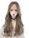 Evahair Fashion lolita Style Brown Long wavy Synthetic Wig