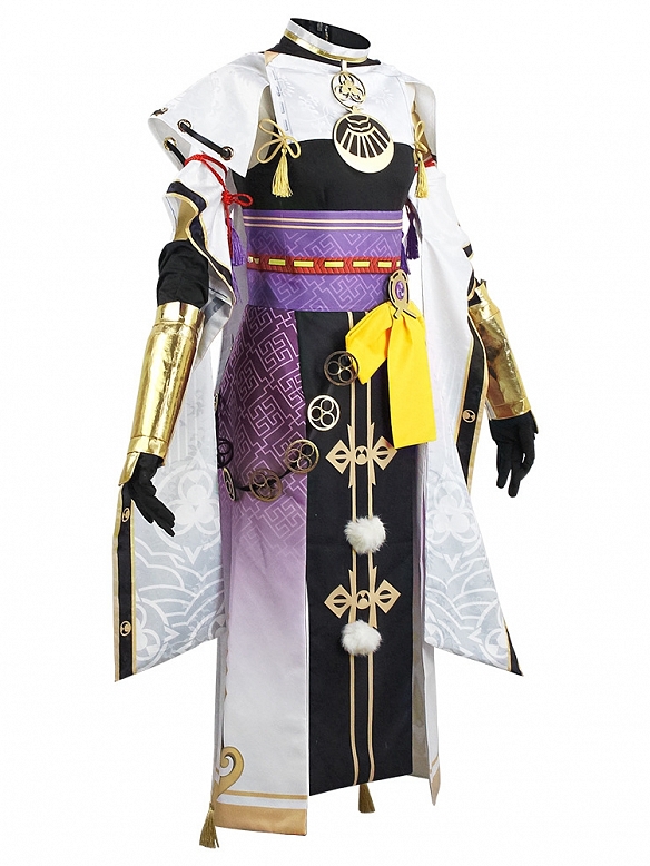 Evahair Genshin Kujo Sara cosplay costume