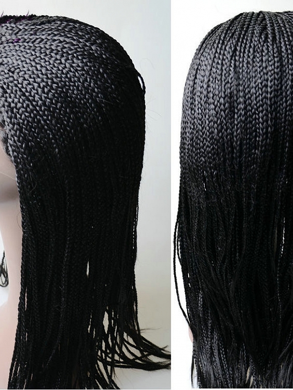 Evahair New Style Cute Black Long dreadlock Synthetic Wig 