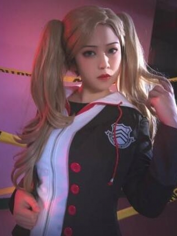 Evahair Persona5 Anne Takamaki cosplay costume